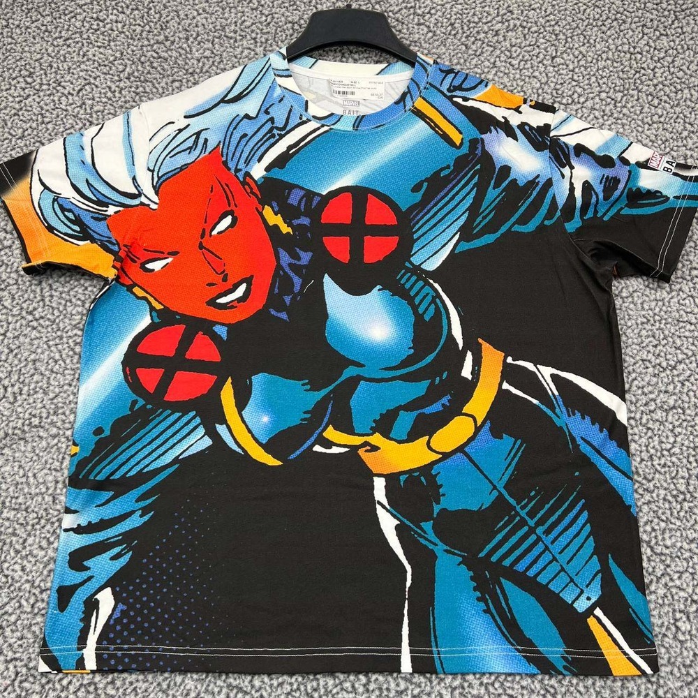 Marvel‎ X-Men Storm Oversized Shirt Men Large All Over Print Retro Bait L